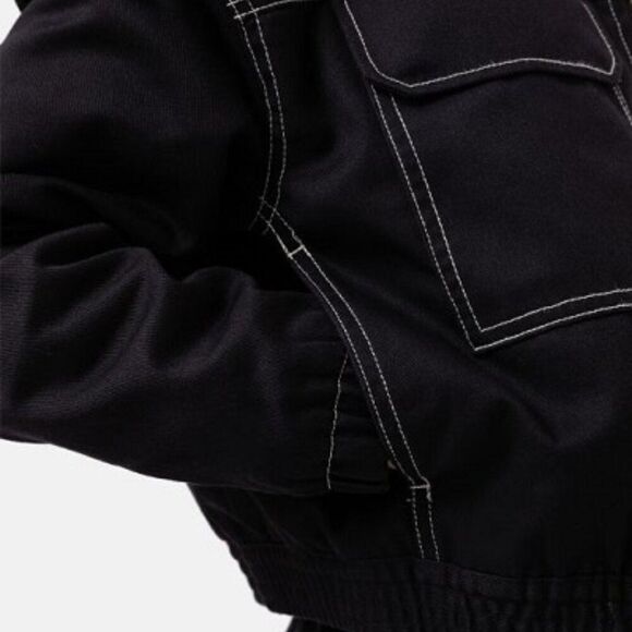 Dikies Sawyerville Jacket Full Zip-Up Hoodie FJR10BKX Women's Black Size Small - Picture 4 of 8